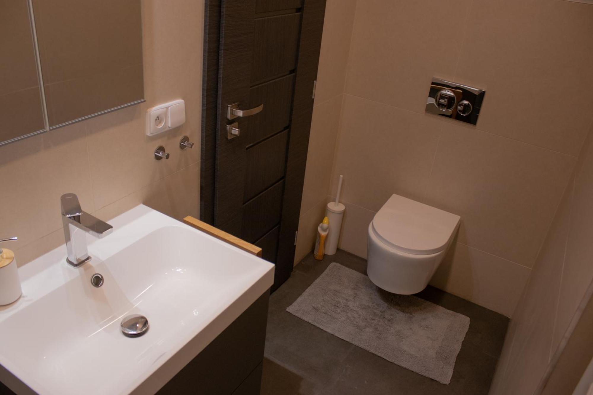 Apartman U Lesa Nové Jirny Exteriör bild
